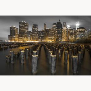 Canvas, N.Y skyline, 80x120cm