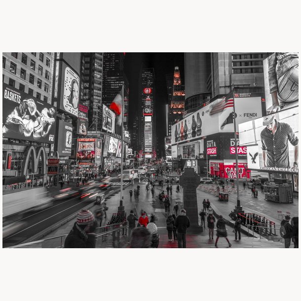 Canvas, Times Square, 80x120cm