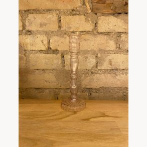 Vilma Candlestick- Pink / Glas / 19cm