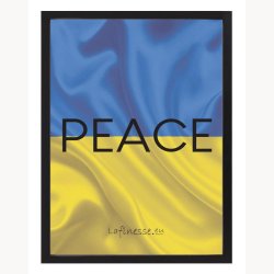 Picture with frame - "Peace" - with logo