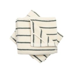 Elin Mono Stripe Towel, 2-PACK