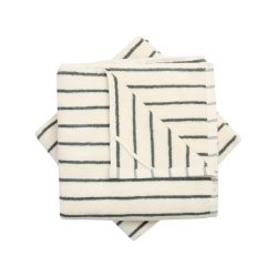 Elin Mono Stripe Towel, 2-PACK
