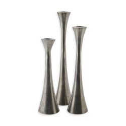 Henny Candlestick - Metal / 25cm
