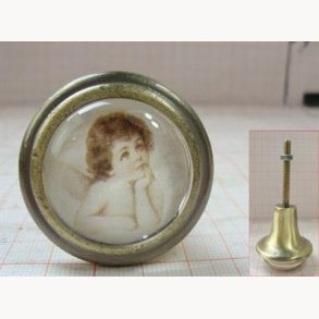 Knob, iron/metal (u)