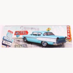 Canvasbilleder 4x1 - Route 66, 45x140cm