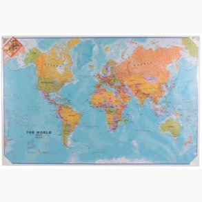 Needles map / Canvas picture