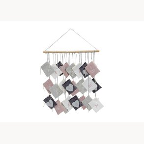 Christmas calendar with small textile bags