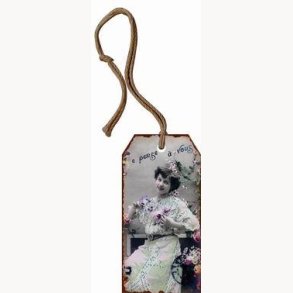 Metal sign To/From (iron)