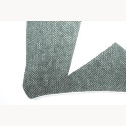 Cushion cover in strong cotton, stone wash black