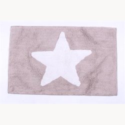 Bathmat with a star