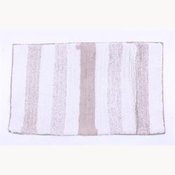 Bathmat with stripes