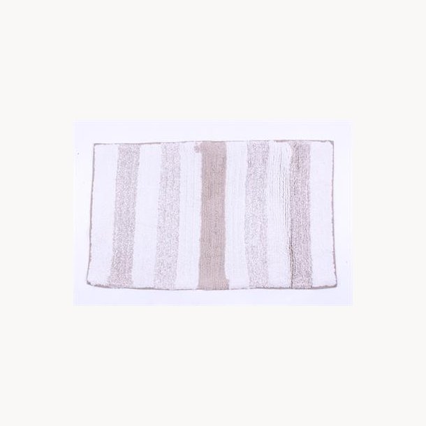 Bathmat with stripes