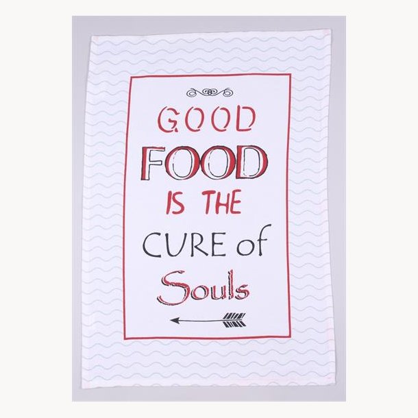 Dishtowel  - Good food is the cure of souls