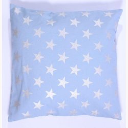 Cushion cover with stars