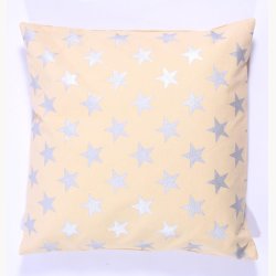 Cushion cover with stars