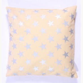 Cushion cover with stars