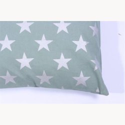 Cushion cover with stars