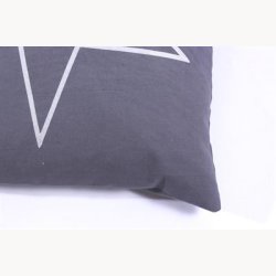 Cushion cover with stars