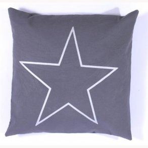 Cushion cover with stars