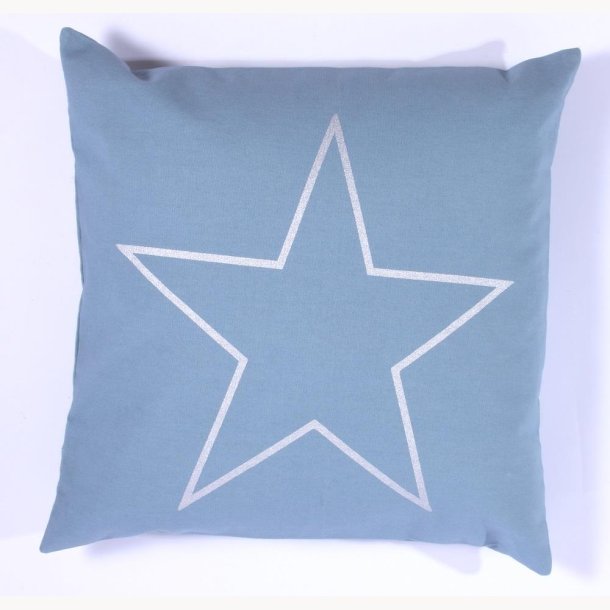 Cushion cover with a star