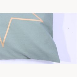 Cushion cover with stars