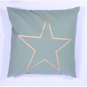Cushion cover with stars