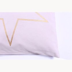 Cushion cover with stars