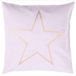 Cushion cover with stars