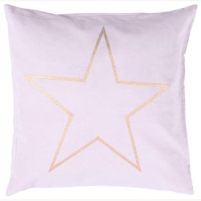 Cushion cover with stars
