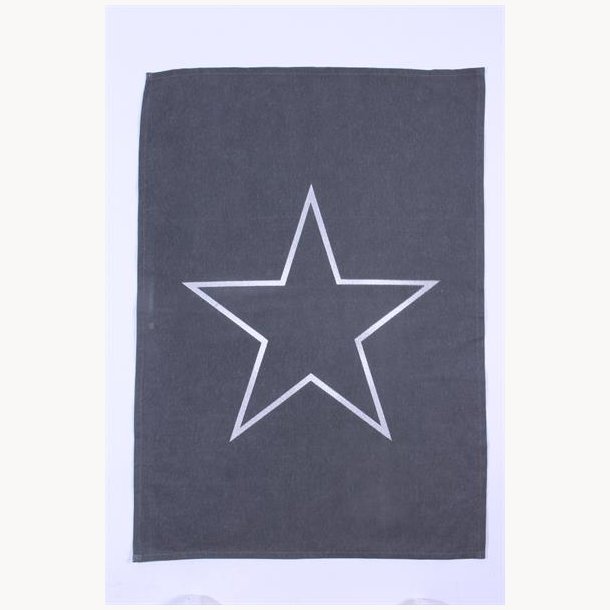 Dishtowel with a star