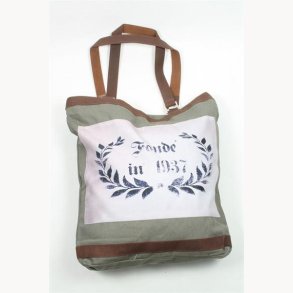 Bag with leatherstring