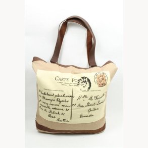 Bag with leatherstring