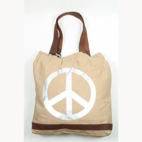 Bag with leatherstring