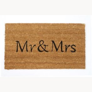 Doormat 40 x 70 cm - Mr & Mrs