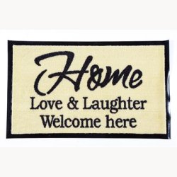 Doormat - Home, lave &amp; laughter. Welcome here