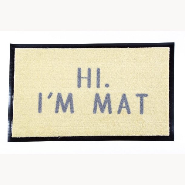 Doormat - Hi. I'm mat