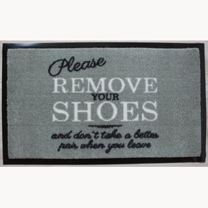 Doormat - Please remove your shoes