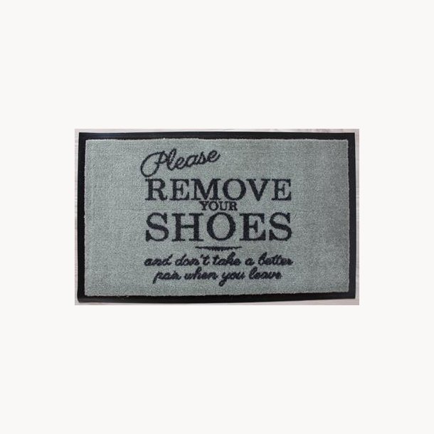Doormat - Please remove your shoes...