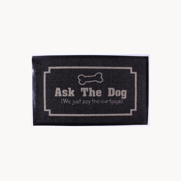 Doormat - Ask the dog...
