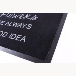 Doormat - Flowers are always a good idea