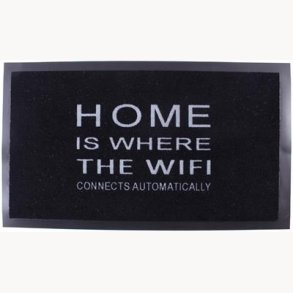Doormat - Home is where the wifi connects automatically
