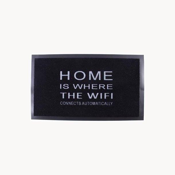 Doormat - Home is where the wifi connects automatically
