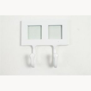 Pictureframe with hooks