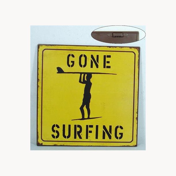 Sign - Gone surfing