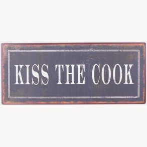 Sign - kiss the cook