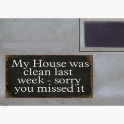 Magnet - My house was clean last week...