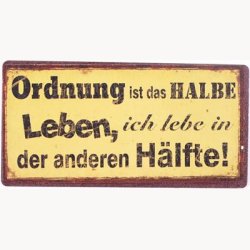 Magnet - Ordnung isr das halbe...