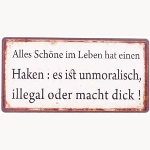 Magnet - Alles schöne im leben hat einen...