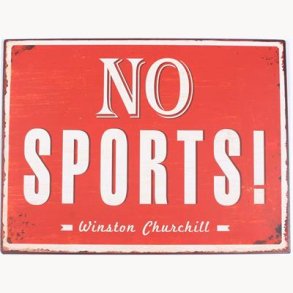 Sign - No sports