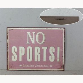 Sign - No sports